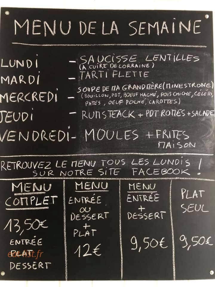 Le Brin de Causette — carte page 1