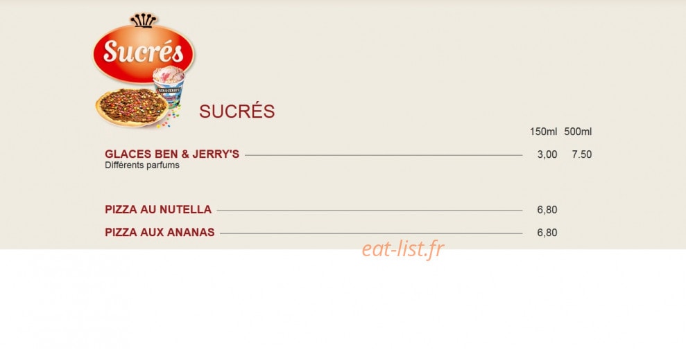 Pizza Seb — carte page 4