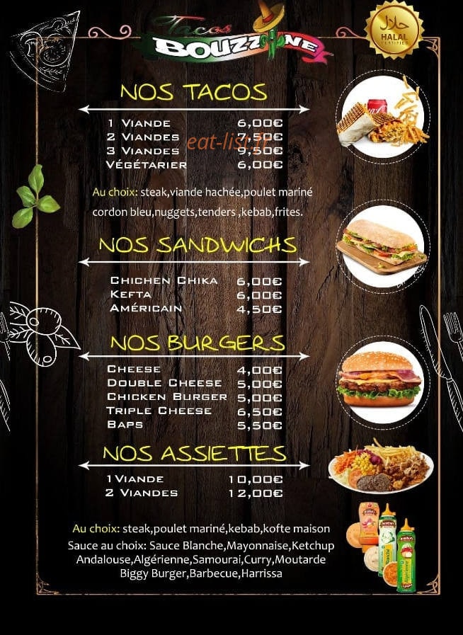 Bouzzine — carte page 1