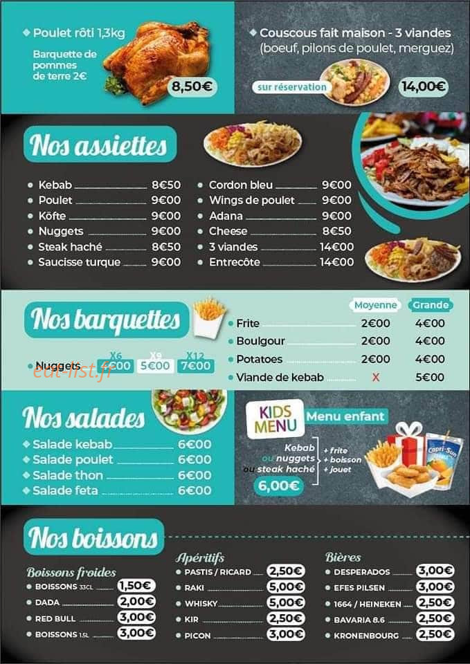 Chez ozgur — carte page 2
