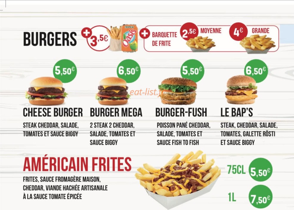 Family Pizza — carte page 3