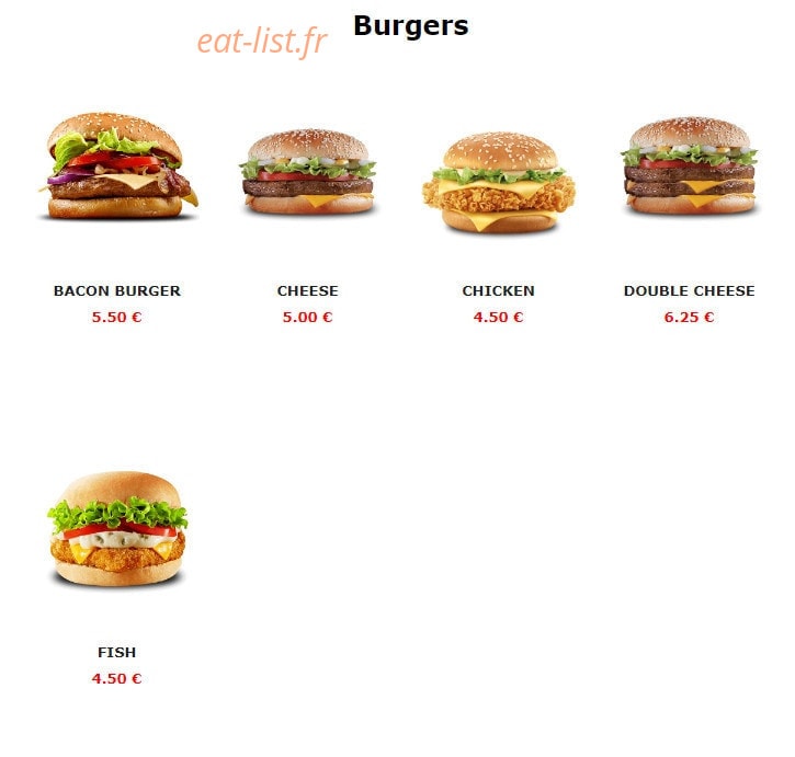 La casa del tacos — carte page 2