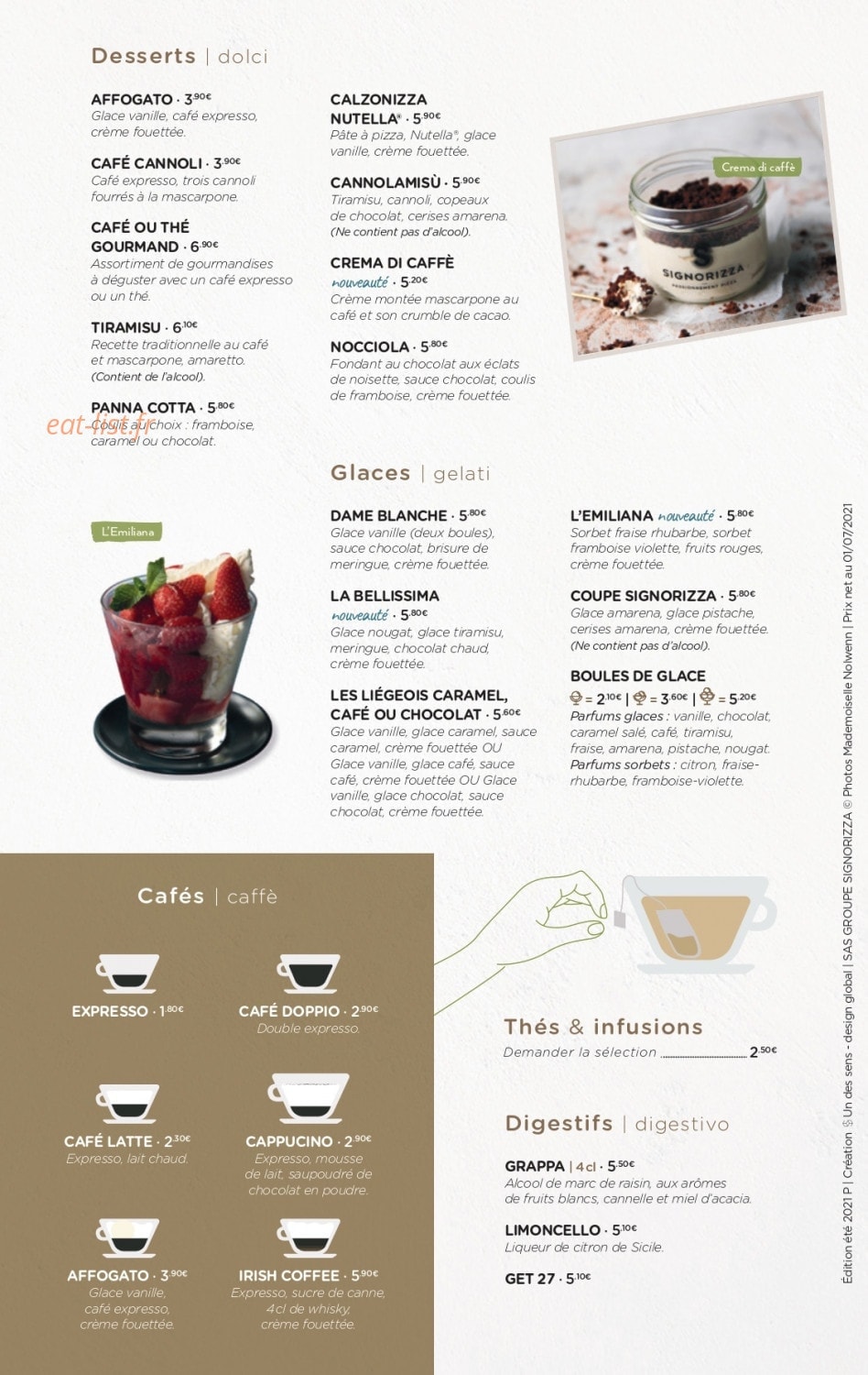 Signorizza — carte page 6
