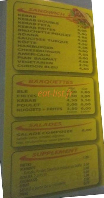 La Petite Turquie 4 — carte page 4