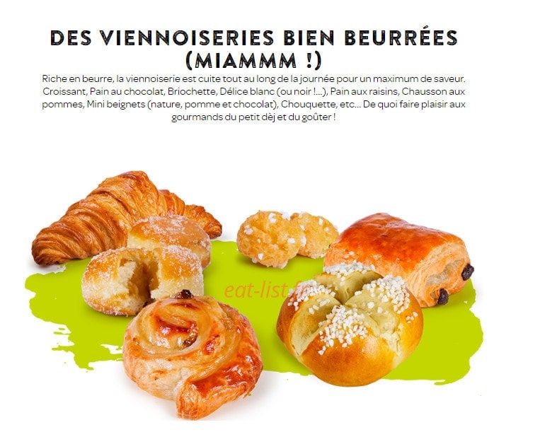 Boulangerie Ange — carte page 2
