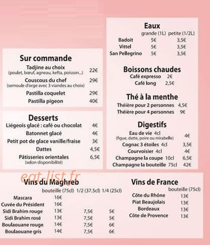 Chez said — carte page 3
