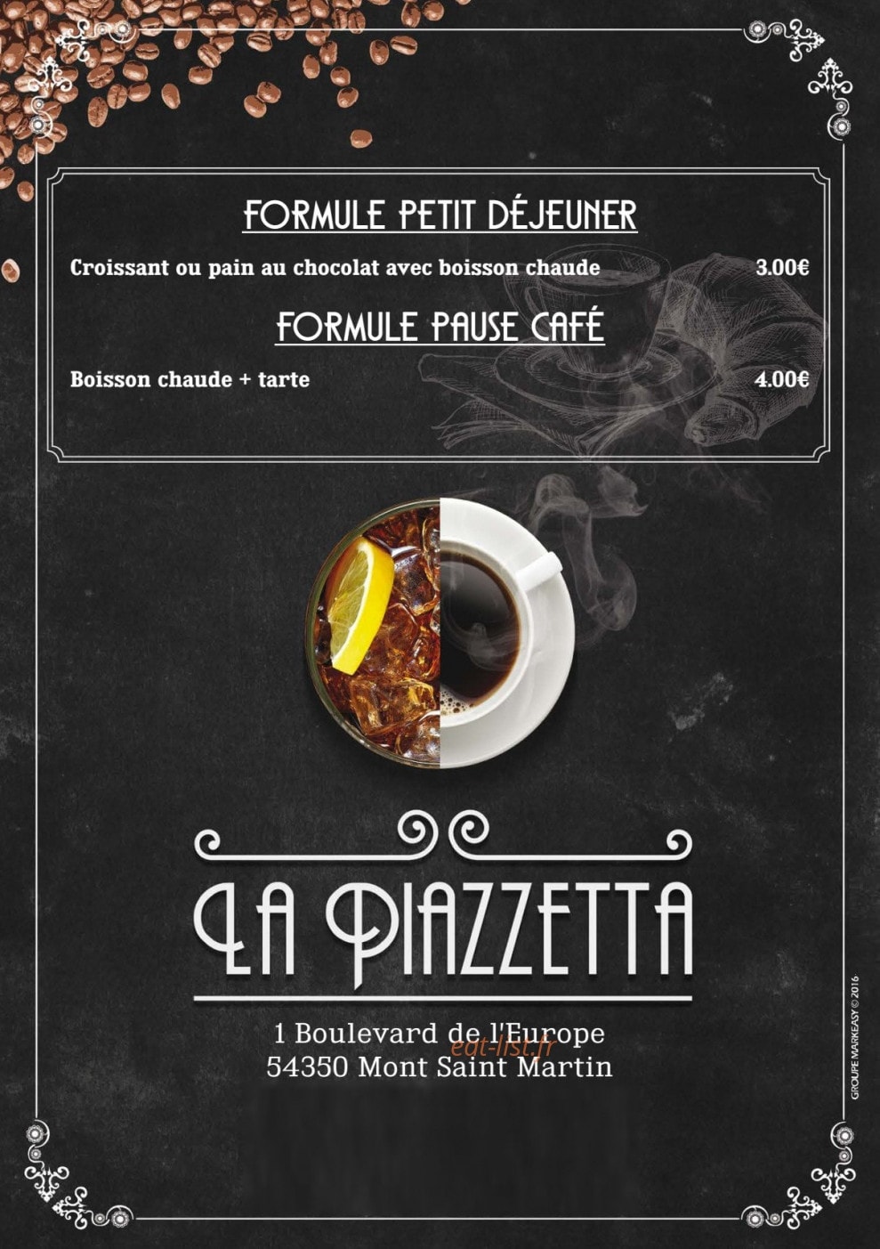 La Piazzetta — carte page 6