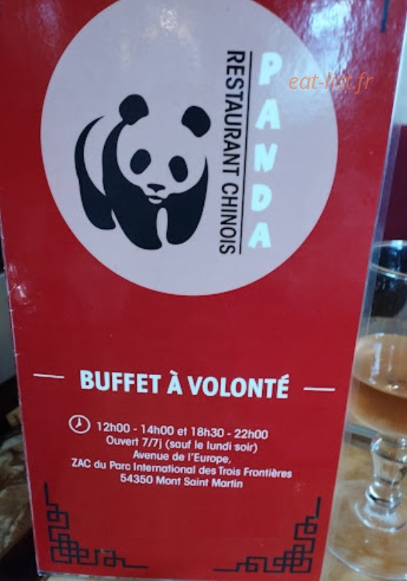Le Panda — carte page 1