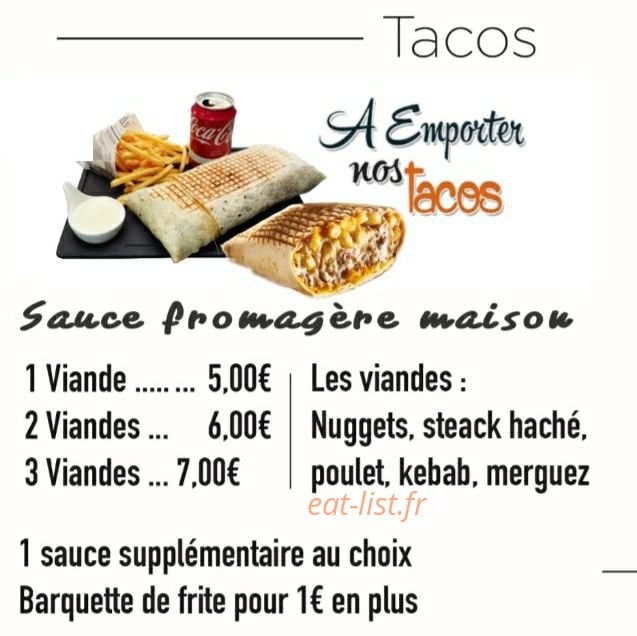 A Ma Façon — carte page 1