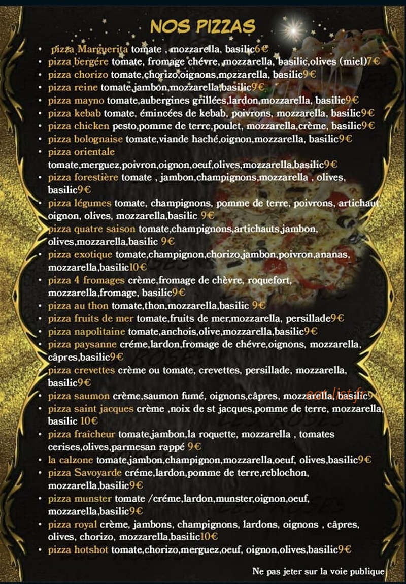 Les Roses saizerais — carte page 2