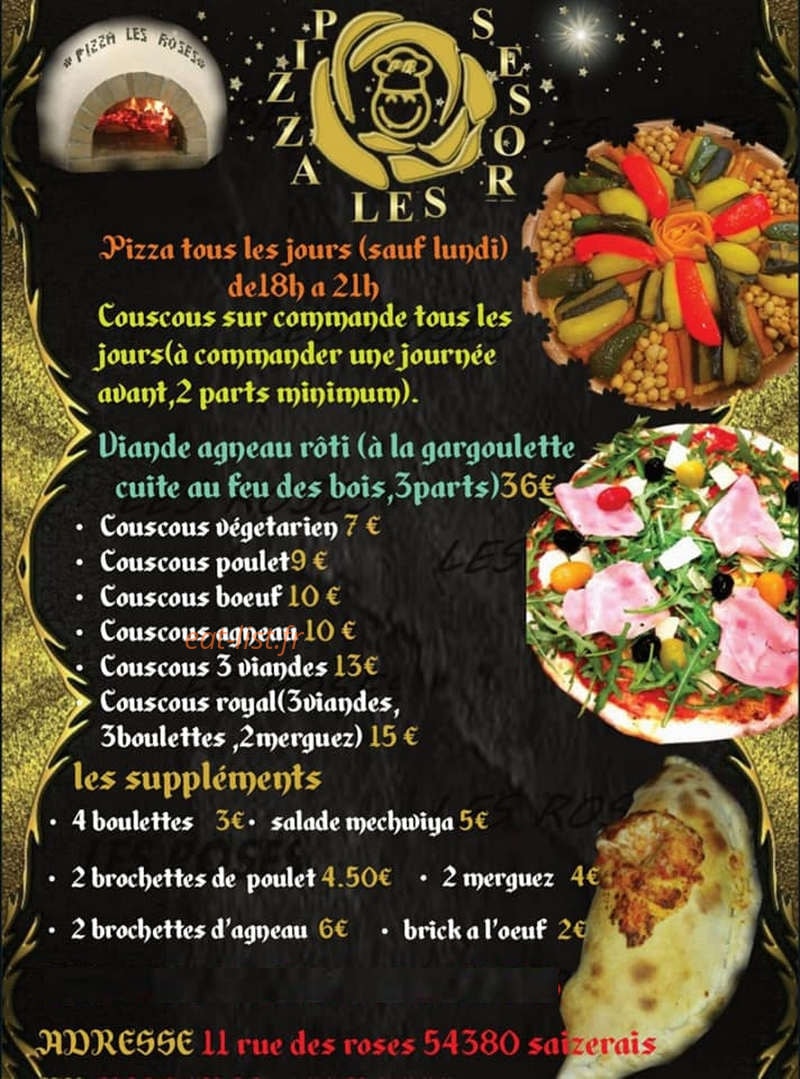 Les Roses saizerais — carte page 3