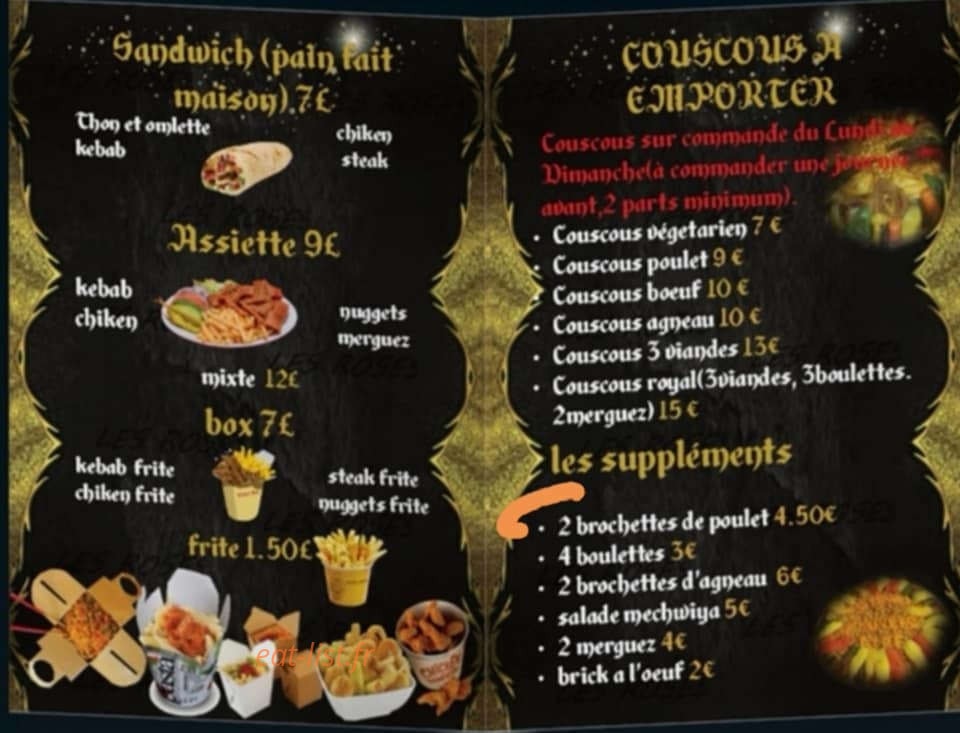 Les Roses saizerais — carte page 1