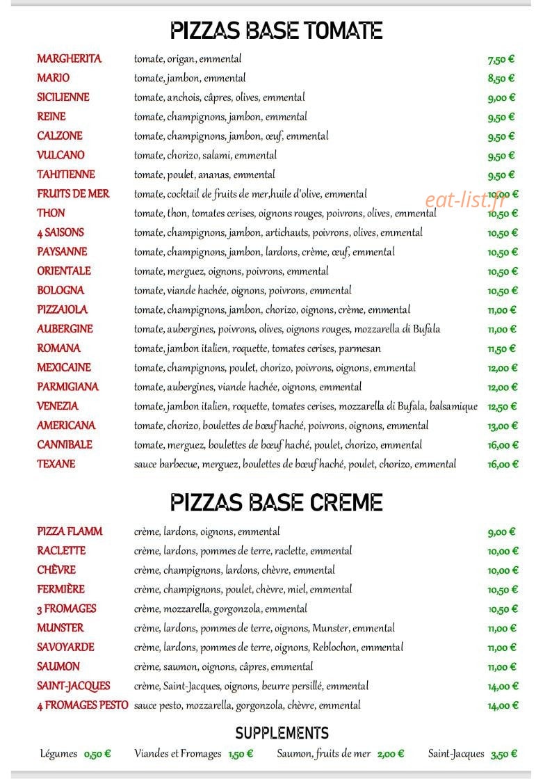 Little Italia — carte page 1