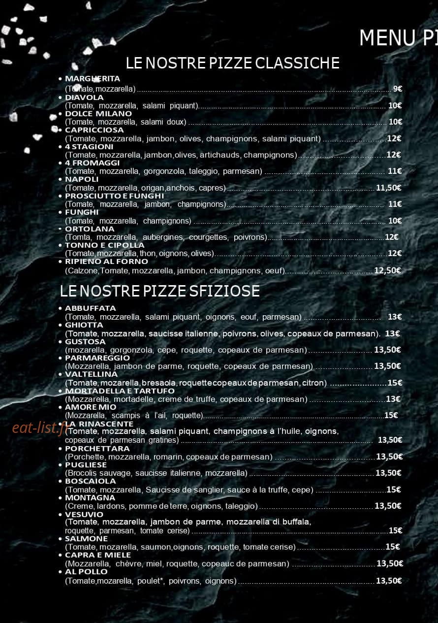 La Rinascente — carte page 2