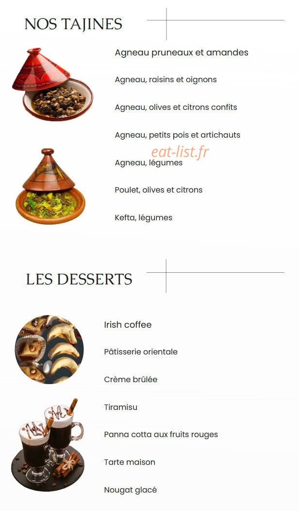 Savoir&Mets — carte page 2