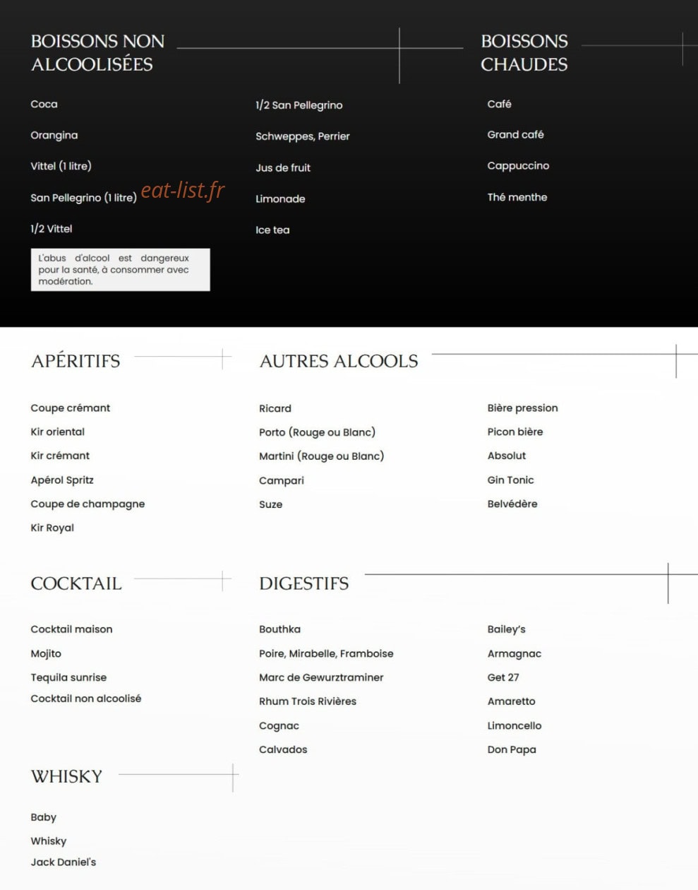 Savoir&Mets — carte page 5