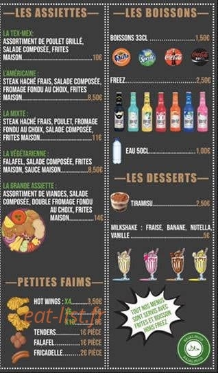 213th burger street — carte page 3