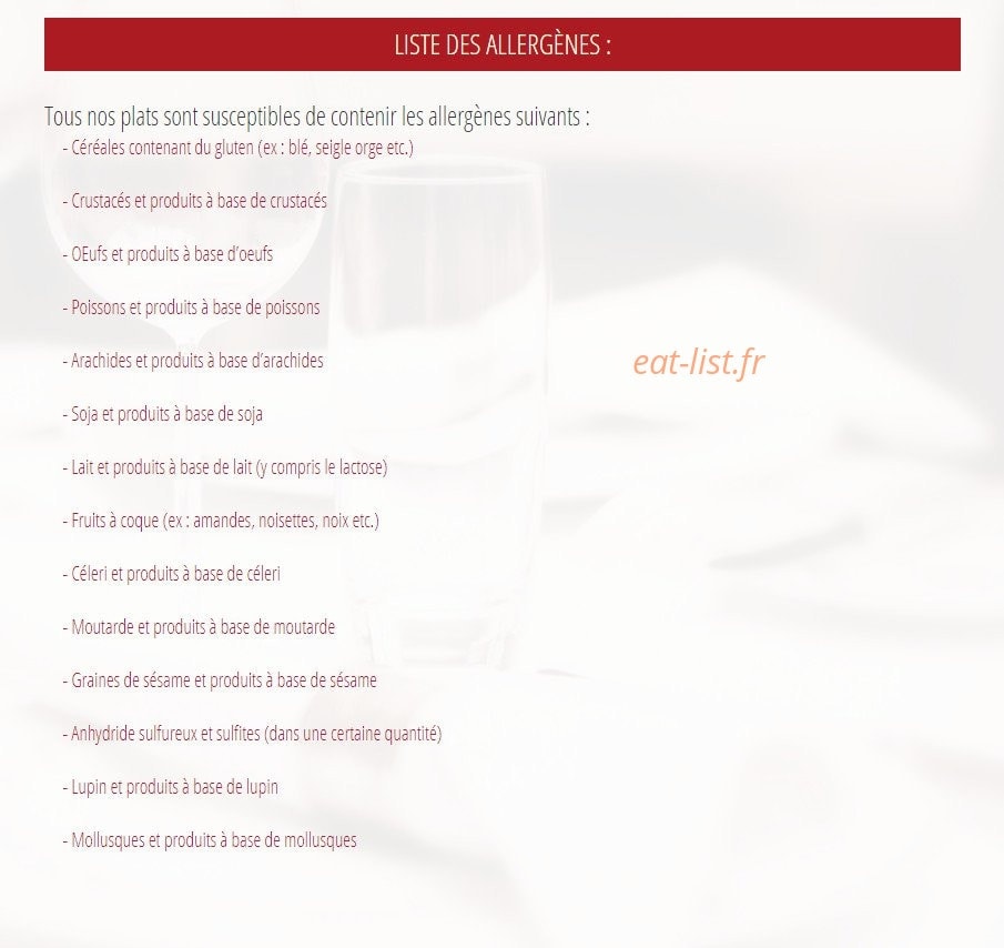 La Gourmandise — carte page 2