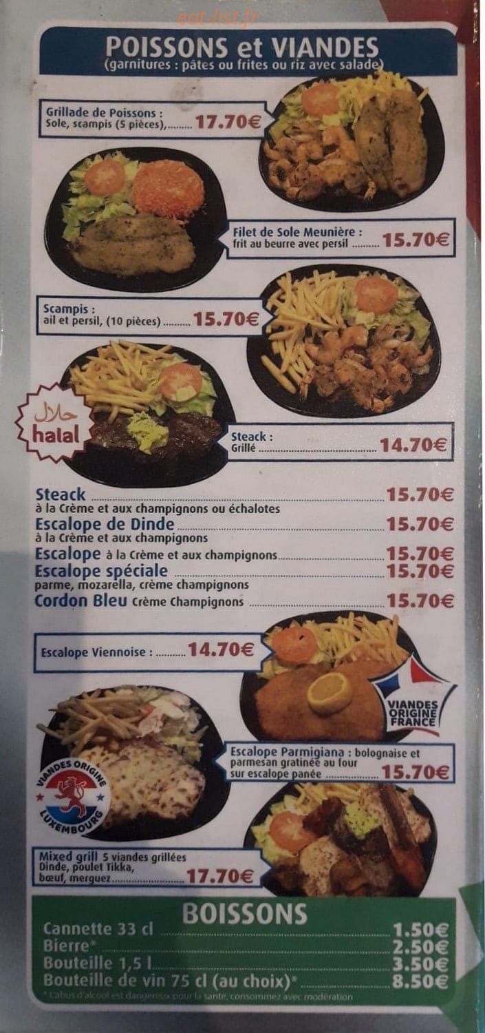 Pizza Tonw New — carte page 6