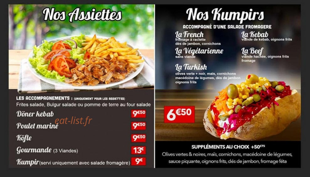 Smiley Resto — carte page 4