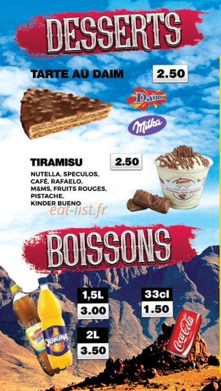 Tacos 54 — carte page 6