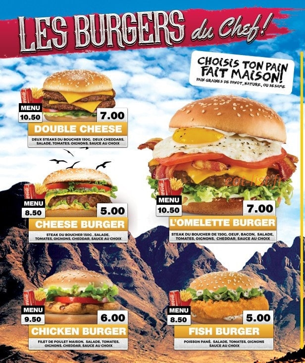 Tacos 54 — carte page 3