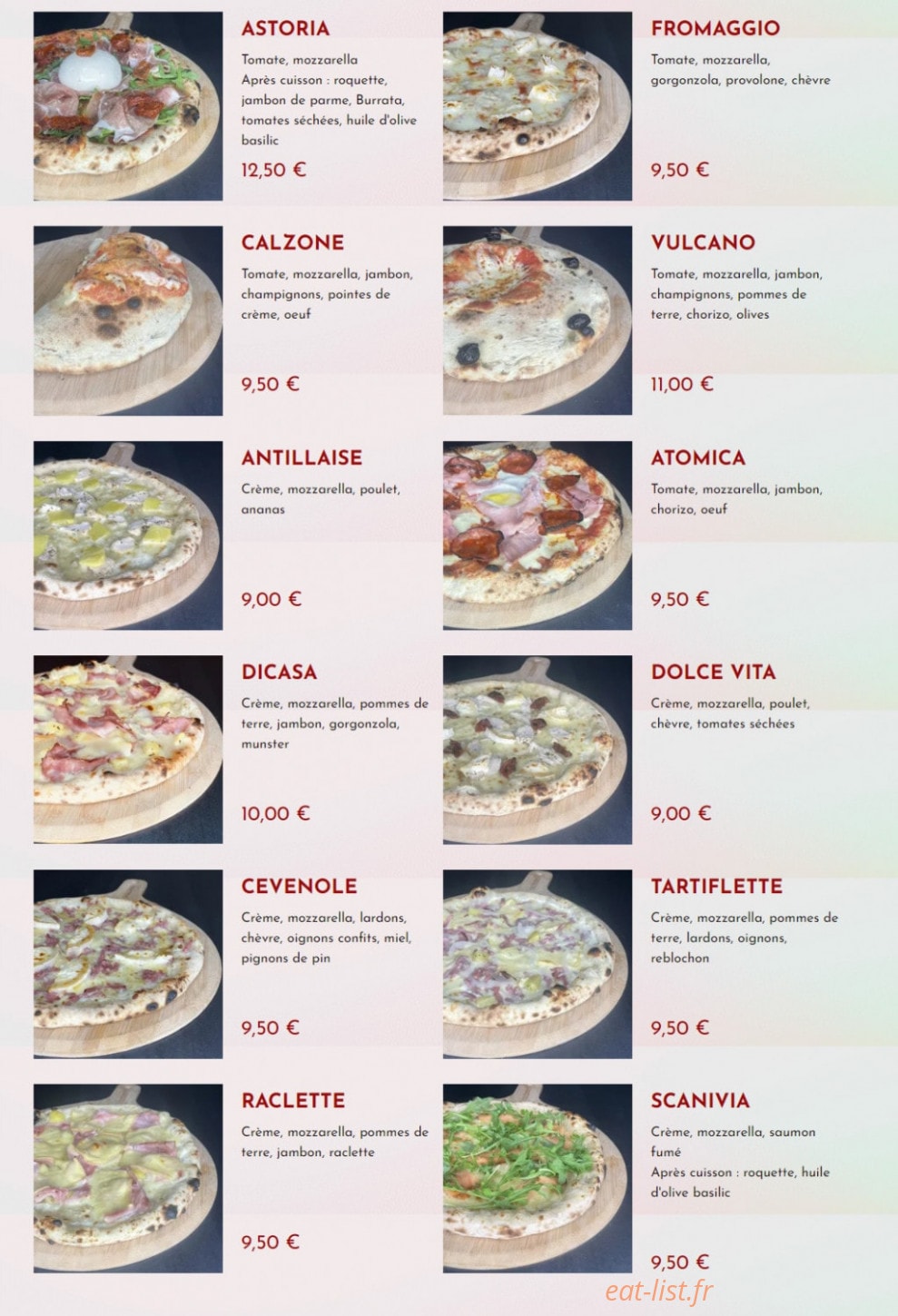 La Pianeta — carte page 2