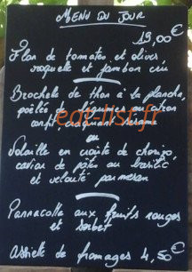 Saveurs et Cie — carte page 1