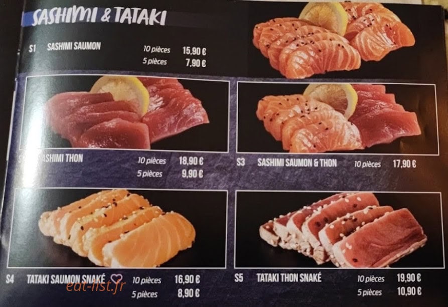 Hello sushi — carte page 7
