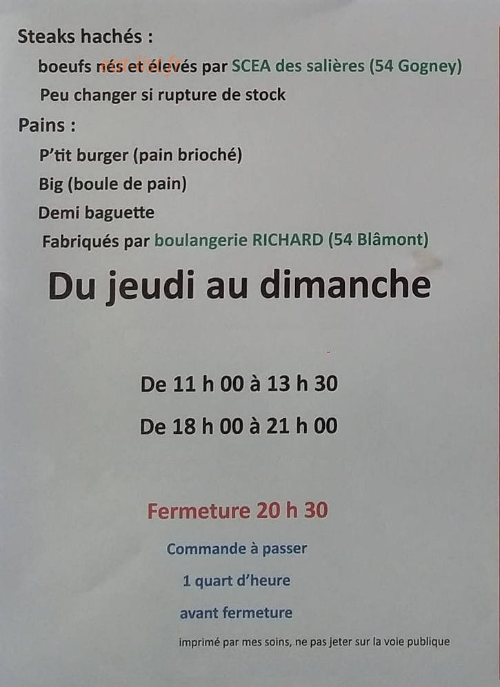 Fring' Halles — carte page 2