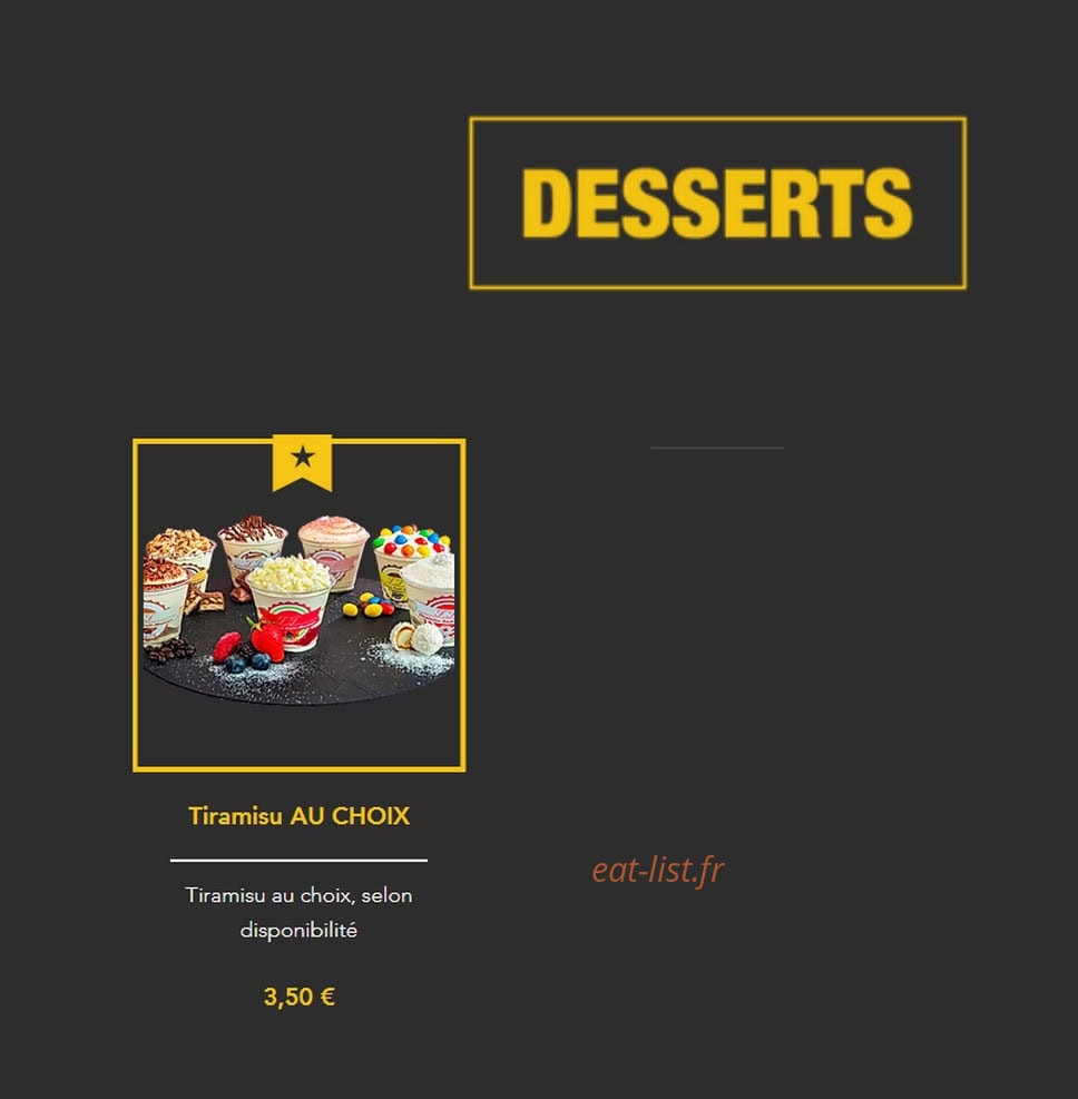 Pizzeria Tempio — carte page 5