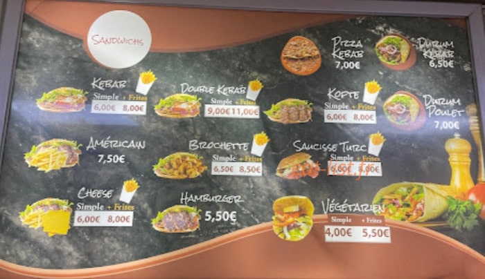 Snack Kebab Istanbul — carte page 2