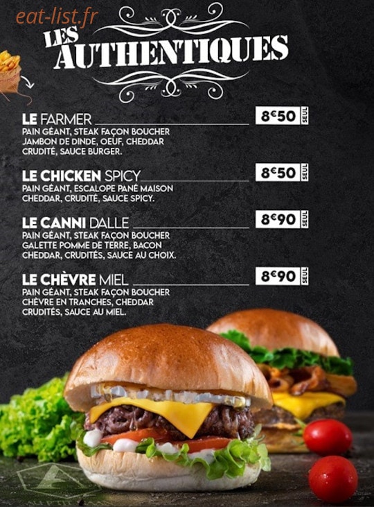 Au p'tit naan — carte page 4