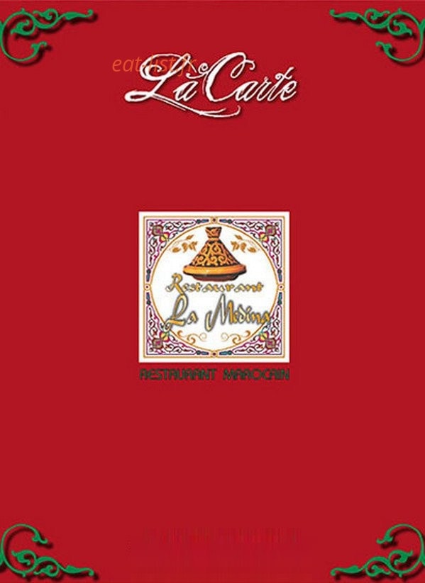 La Médina — carte page 1