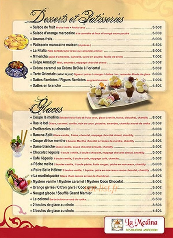 La Médina — carte page 9