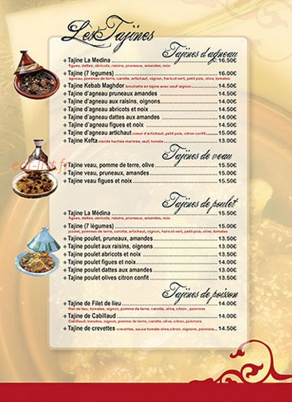 La Médina — carte page 5