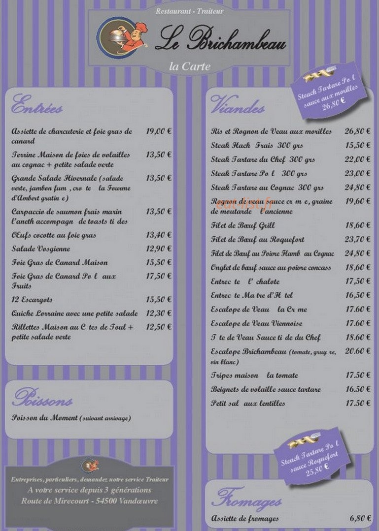 Le Brichambeau — carte page 1