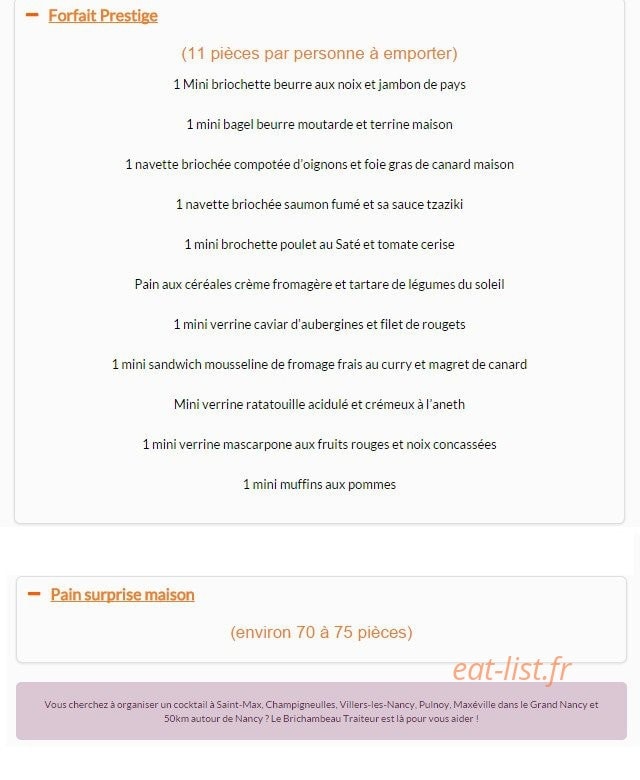 Le Brichambeau — carte page 8