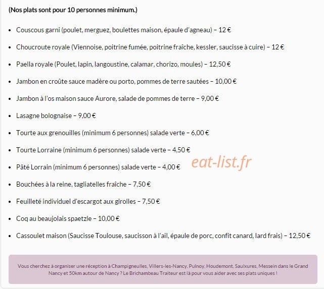 Le Brichambeau — carte page 6