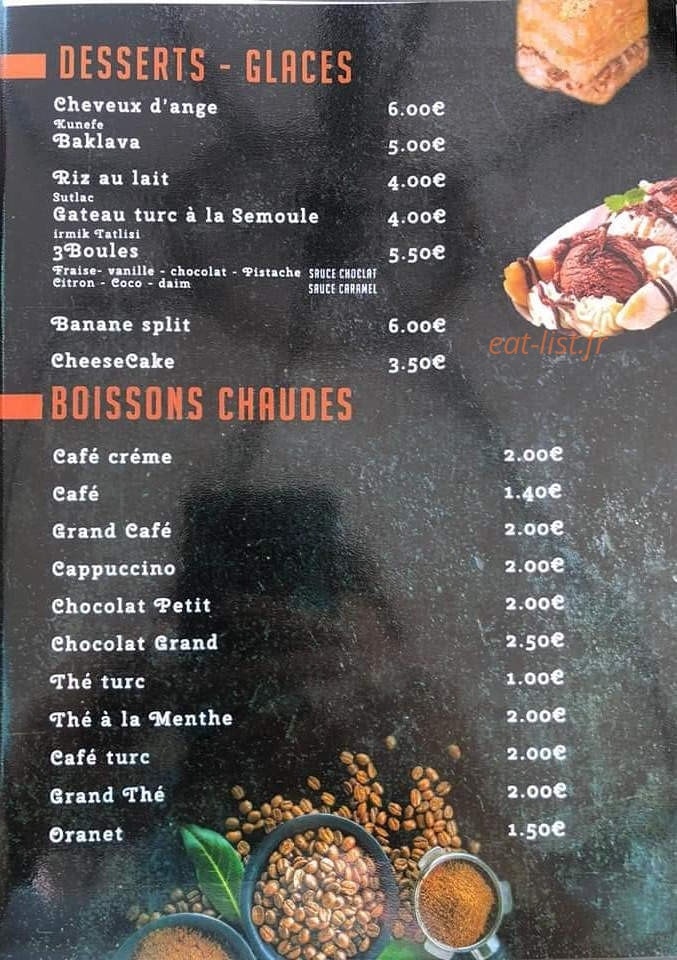Restaurant ZeN — carte page 8