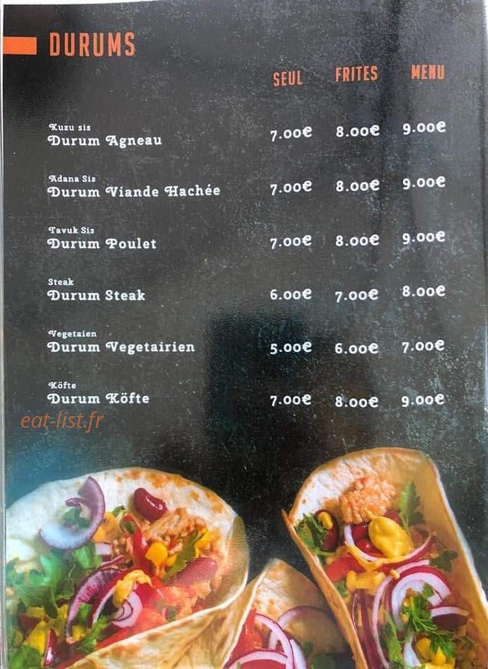 Restaurant ZeN — carte page 7