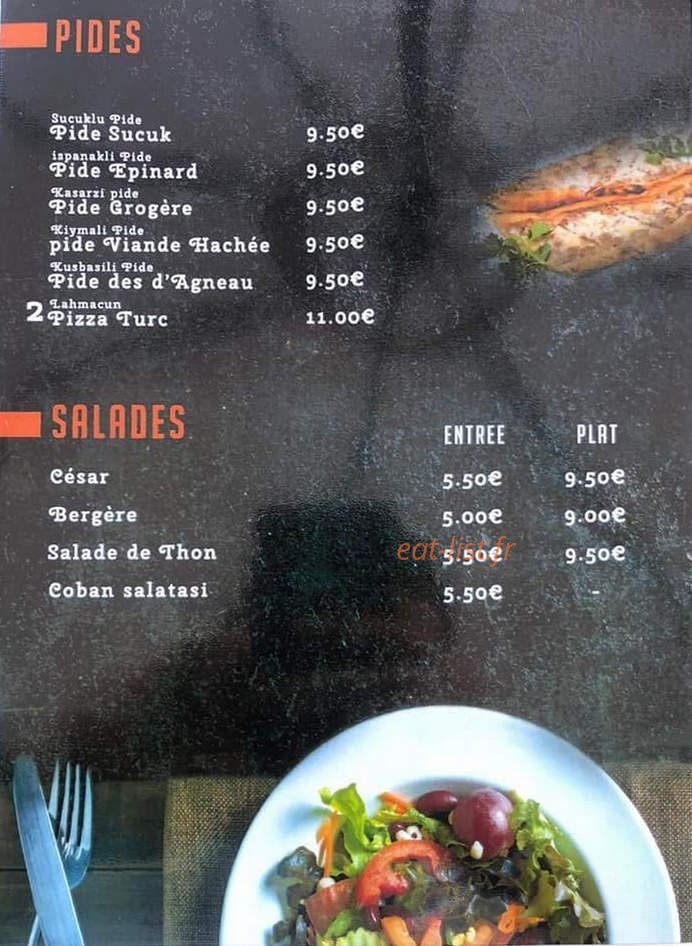 Restaurant ZeN — carte page 6