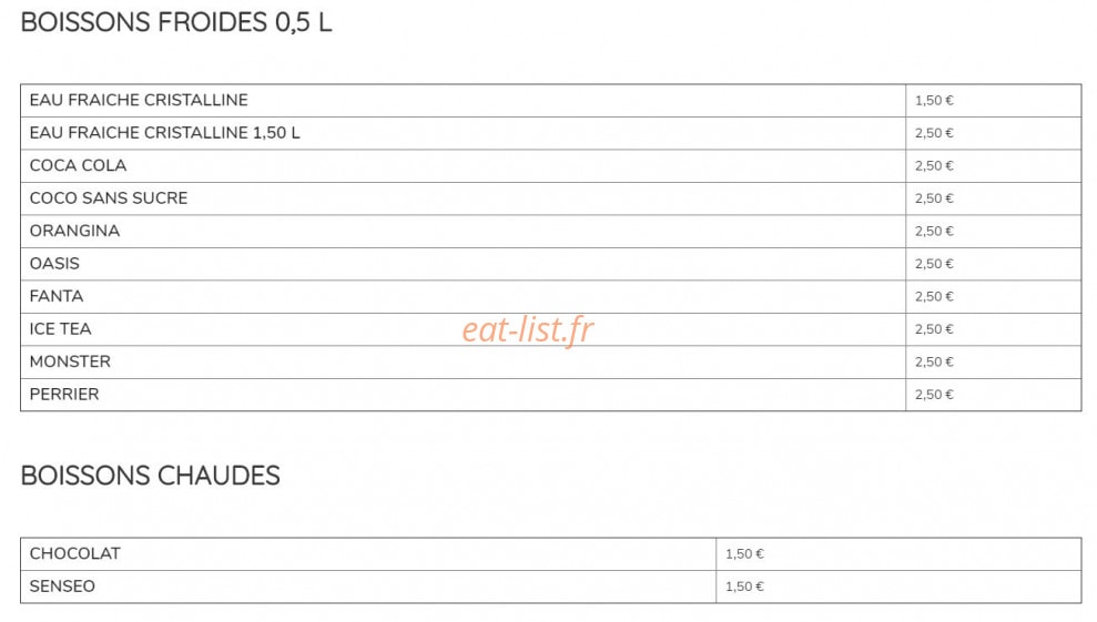 Resto flash — carte page 7