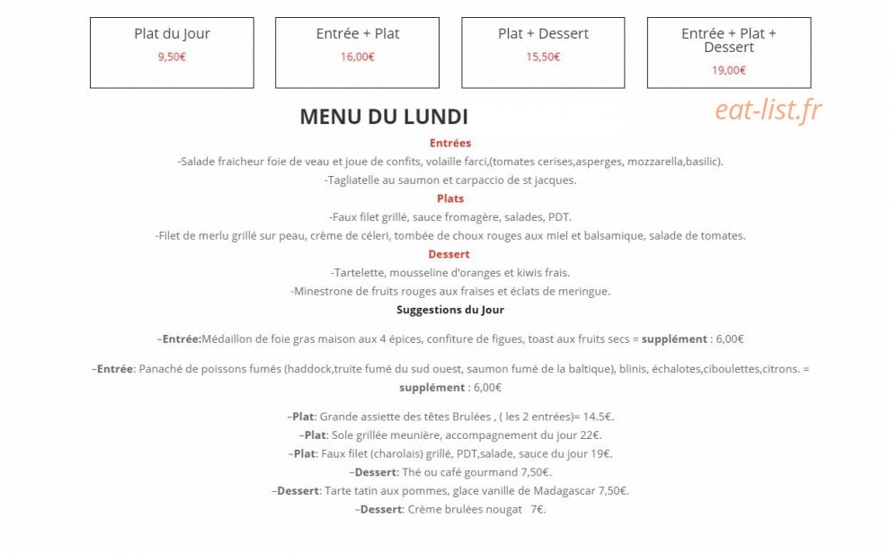 Les Têtes Brulées — carte page 1