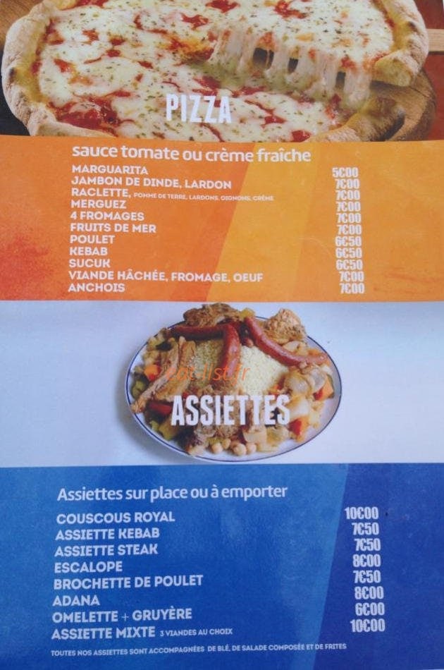 Resto Tomblaine — carte page 2