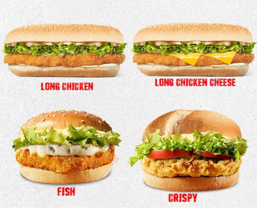 K Burger — carte page 2