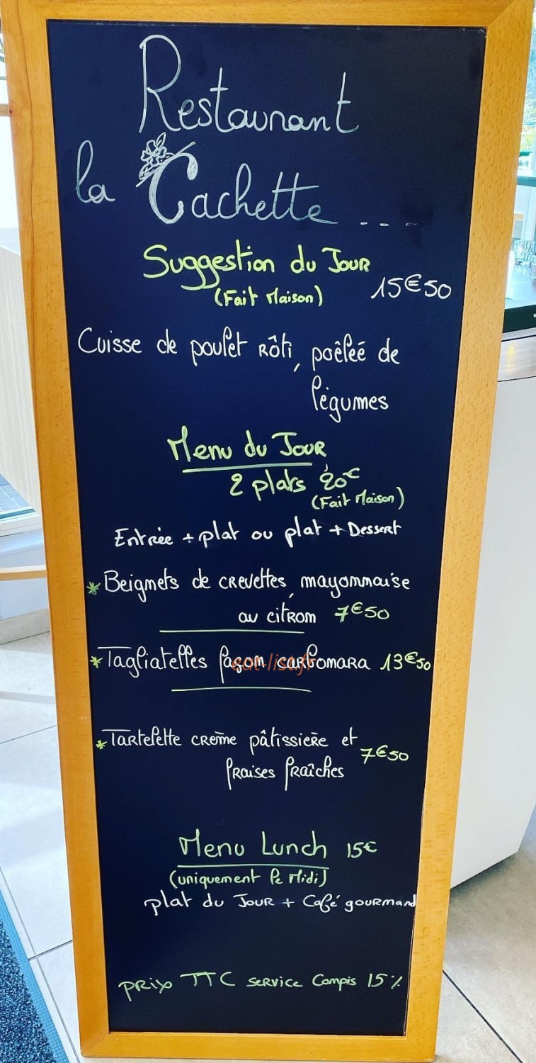 La Cachette — carte page 1
