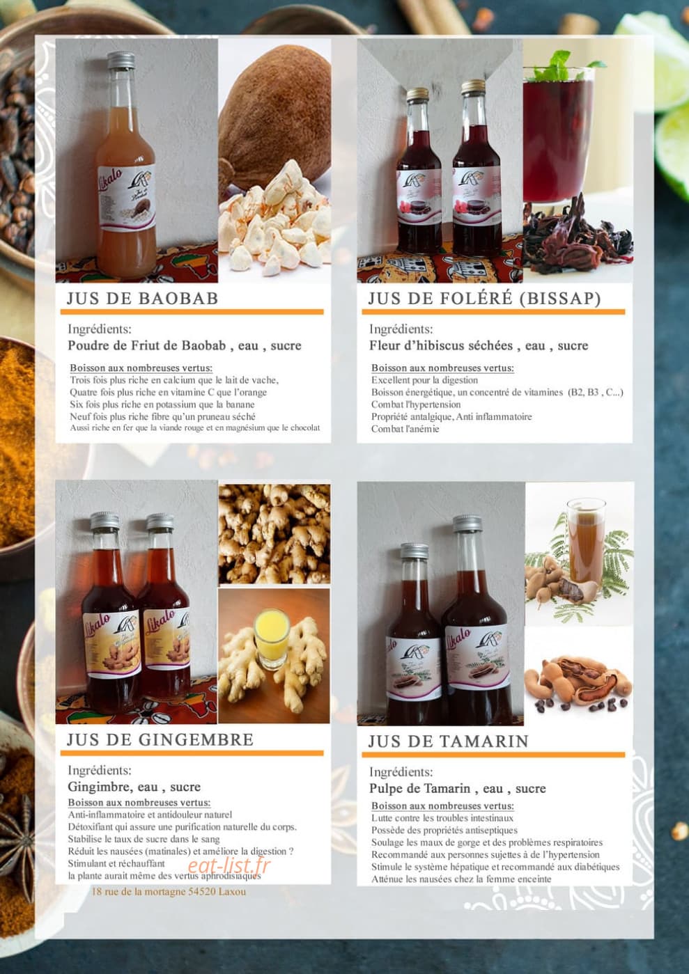 Likalo — carte page 2