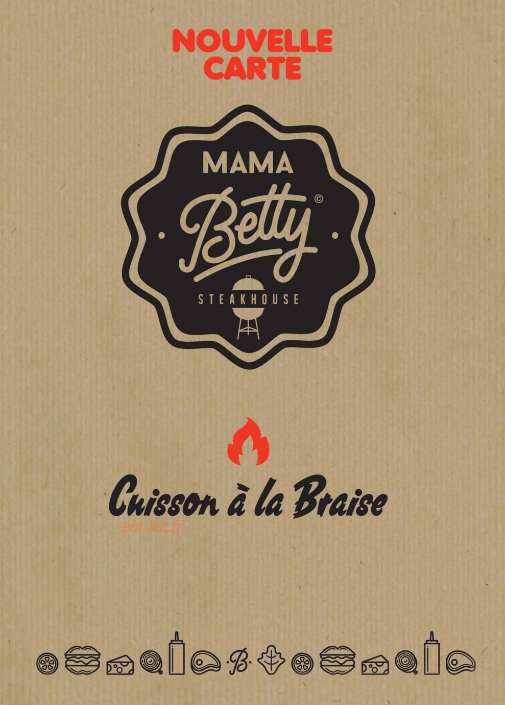 Mama Betty — carte page 1