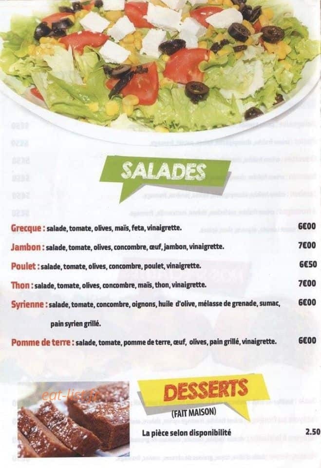 Pizza Bakir Friends — carte page 5